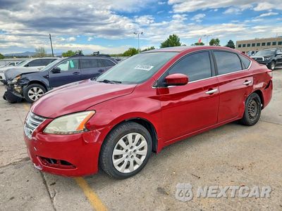 2014 NISSAN SENTRA S 3N1AB7AP5EL685211 - główne zdjęcie licytacji z USA - miniatura