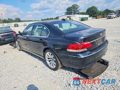 Drugie zdjęcie samochodu z przodu: 2007 BMW 750 I VIN:WBAHL83587DT11031 - miniatura