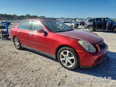 Czwarte zdjęcie samochodu z boku: 2003 INFINITI G35 BASE VIN:JNKCV51E03M304429 - miniatura