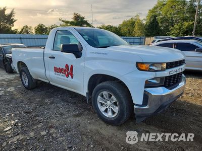Czwarte zdjęcie samochodu z boku: 2020 CHEVROLET SILVERADO C1500 VIN:3GCNWAEF0LG446964 - miniatura