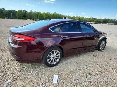 Trzecie zdjęcie samochodu z tyłu: 2017 FORD FUSION SE VIN:3FA6P0HD9HR297655 - miniatura