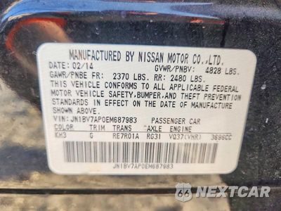 Zdjęcie 12 z 12 samochodu: 2014 INFINITI Q50 PREMIUM VIN:JN1BV7AP0EM687983 - miniatura
