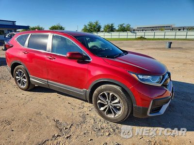 Czwarte zdjęcie samochodu z boku: 2021 HONDA CR-V EXL VIN:5J6RW2H86MA016032 - miniatura