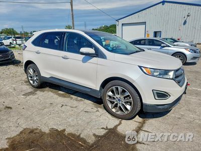 Czwarte zdjęcie samochodu z boku: 2017 FORD EDGE TITANIUM VIN:2FMPK4K84HBC14711 - miniatura