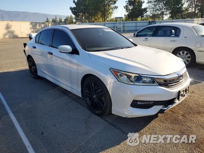 Czwarte zdjęcie samochodu z boku: 2016 HONDA ACCORD SPORT VIN:1HGCR2F59GA213407 - miniatura
