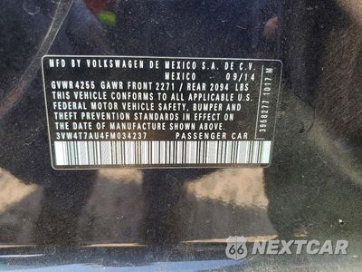Zdjęcie 13 z 13 samochodu: 2015 VOLKSWAGEN GTI VIN:3VW4T7AU4FM034237 - miniatura