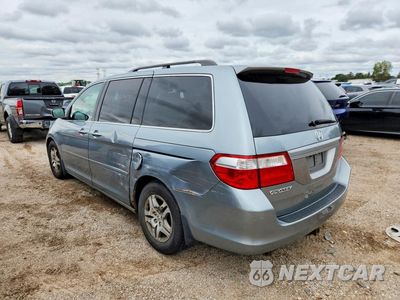 Drugie zdjęcie samochodu z przodu: 2007 HONDA ODYSSEY EXL VIN:5FNRL38657B023794 - miniatura