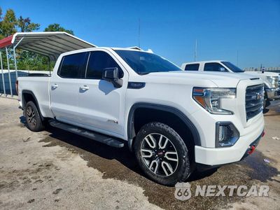 Czwarte zdjęcie samochodu z boku: 2019 GMC SIERRA K1500 AT4 VIN:1GTP9EEDXKZ229832 - miniatura