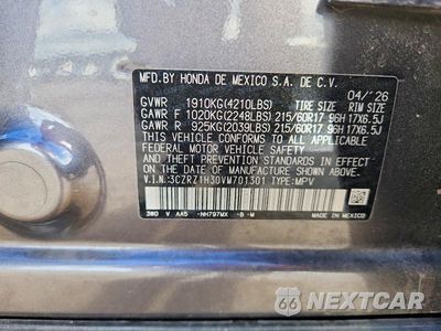 Zdjęcie 13 z 13 samochodu: 2027 HONDA HR-V LX VIN:3CZRZ1H30VM701301 - miniatura