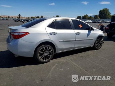 Trzecie zdjęcie samochodu z tyłu: 2014 TOYOTA COROLLA S PLUS VIN:2T1BURHE0EC071651 - miniatura