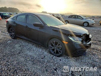 Czwarte zdjęcie samochodu z boku: 2019 HONDA CIVIC SPORT VIN:19XFC2F88KE047541 - miniatura