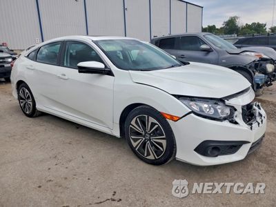 Czwarte zdjęcie samochodu z boku: 2017 HONDA CIVIC EX VIN:19XFC1F41HE030208 - miniatura