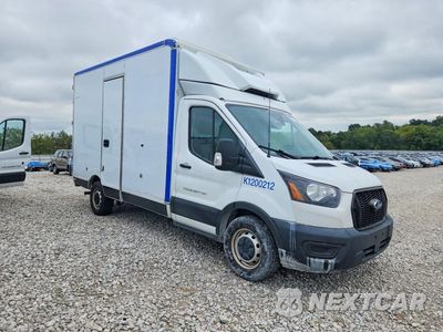 Czwarte zdjęcie samochodu z boku: 2020 FORD TRANSIT DELIVERY TRUCK VIN:1FDBW5Z80LKB40261 - miniatura