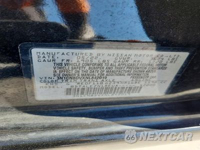 Zdjęcie 12 z 12 samochodu: 2022 NISSAN VERSA S VIN:3N1CN8DVXNL842019 - miniatura