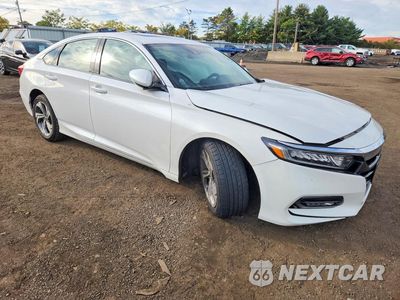 Czwarte zdjęcie samochodu z boku: 2018 HONDA ACCORD EX VIN:1HGCV1F4XJA241494 - miniatura