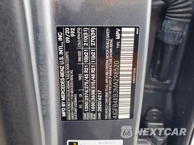Zdjęcie 13 z 13 samochodu: 2021 MERCEDES-BENZ GLE 350 4MATIC VIN:4JGFB4KB3MA298520 - miniatura