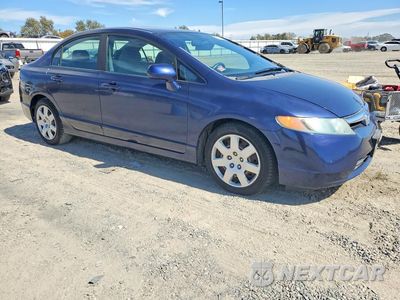Czwarte zdjęcie samochodu z boku: 2008 HONDA CIVIC LX VIN:1HGFA165X8L004729 - miniatura