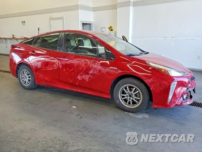 Czwarte zdjęcie samochodu z boku: 2020 TOYOTA PRIUS XLE AWD-E VIN:JTDL9RFU1L3018740 - miniatura