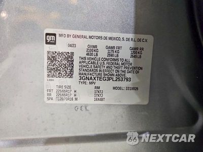 Zdjęcie 13 z 13 samochodu: 2024 CHEVROLET EQUINOX LT VIN:3GNAXTEG3PL253793 - miniatura