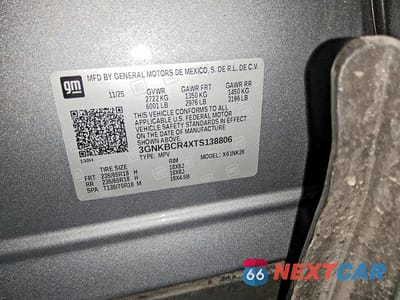 Zdjęcie 13 z 13 samochodu: 2026 CHEVROLET BLAZER 2LT VIN:3GNKBCR4XTS138806 - miniatura