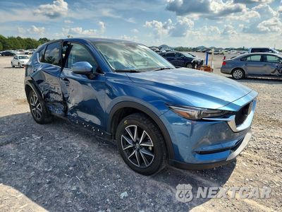 Czwarte zdjęcie samochodu z boku: 2018 MAZDA CX-5 GRAND TOURING VIN:JM3KFBDM2J0321966 - miniatura
