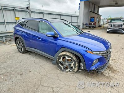 Czwarte zdjęcie samochodu z boku: 2024 HYUNDAI TUCSON LIMITED VIN:5NMJE3DE7RH346489 - miniatura