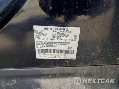 Zdjęcie 13 z 13 samochodu: 2016 FORD EXPLORER XLT VIN:1FM5K7D84GGC30534 - miniatura
