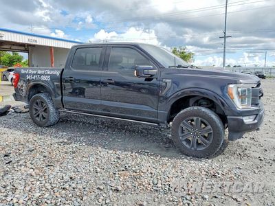 Czwarte zdjęcie samochodu z boku: 2021 FORD F150 SUPERCREW VIN:1FTFW1E83MFB60468 - miniatura