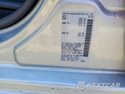 Zdjęcie 12 z 12 samochodu: 2026 NISSAN ALTIMA SV VIN:1N4BL4DV0TN318839 - miniatura
