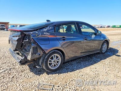 Trzecie zdjęcie samochodu z tyłu: 2017 TOYOTA PRIUS PRIME ADVANCED VIN:JTDKARFP2H3037785 - miniatura