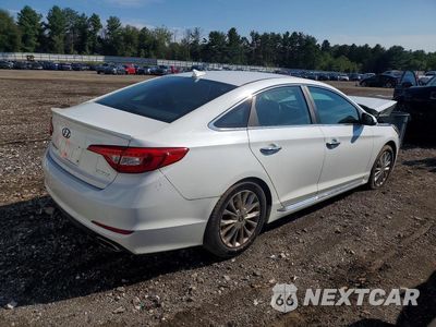 Trzecie zdjęcie samochodu z tyłu: 2015 HYUNDAI SONATA LIMITED VIN:5NPE34AF5FH019985 - miniatura