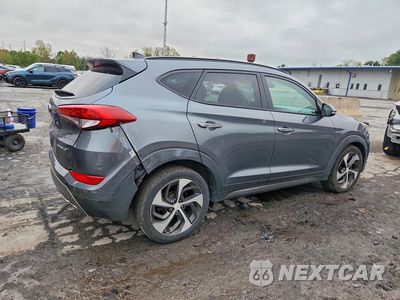 Trzecie zdjęcie samochodu z tyłu: 2016 HYUNDAI TUCSON LIMITED VIN:KM8J33A27GU089948 - miniatura