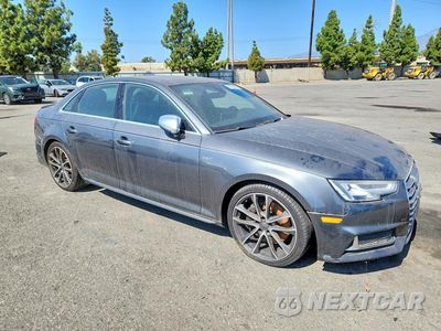 Czwarte zdjęcie samochodu z boku: 2018 AUDI S4 PREMIUM PLUS VIN:WAUB4AF49JA003520 - miniatura