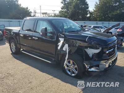 Czwarte zdjęcie samochodu z boku: 2024 FORD F150 XLT VIN:1FTFW3L82RFA32664 - miniatura