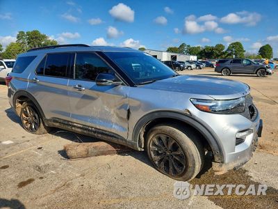 Czwarte zdjęcie samochodu z boku: 2020 FORD EXPLORER ST VIN:1FM5K8GCXLGA52483 - miniatura