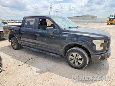 Czwarte zdjęcie samochodu z boku: 2015 FORD F150 SUPERCREW VIN:1FTEW1C88FKD34396 - miniatura