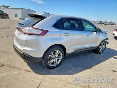 Trzecie zdjęcie samochodu z tyłu: 2017 FORD EDGE TITANIUM VIN:2FMPK4K91HBB53049 - miniatura
