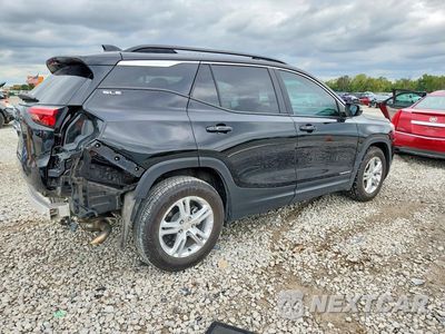 Trzecie zdjęcie samochodu z tyłu: 2021 GMC TERRAIN SLE VIN:3GKALMEV8ML385747 - miniatura