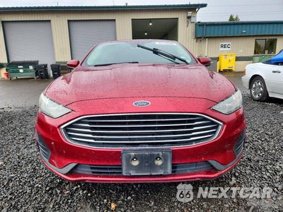 Piąte zdjęcie samochodu w środku: 2019 FORD FUSION SE VIN:3FA6P0LU1KR225251 - miniatura