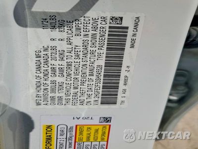 Zdjęcie 13 z 13 samochodu: 2025 HONDA CIVIC SPORT VIN:2HGFE2F50SH545528 - miniatura
