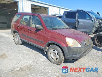 Czwarte zdjęcie samochodu z boku: 2004 HONDA CR-V LX VIN:SHSRD77484U204901 - miniatura