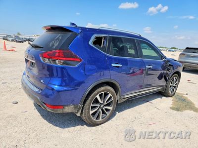 Trzecie zdjęcie samochodu z tyłu: 2019 NISSAN ROGUE SL VIN:5N1AT2MT8KC831335 - miniatura