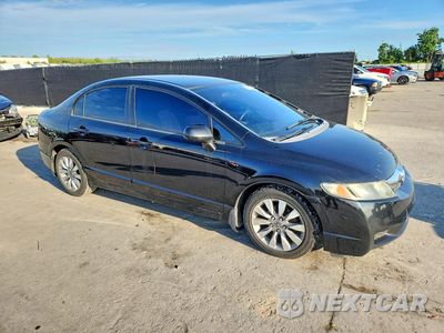 Czwarte zdjęcie samochodu z boku: 2009 HONDA CIVIC LX VIN:2HGFA16559H362271 - miniatura