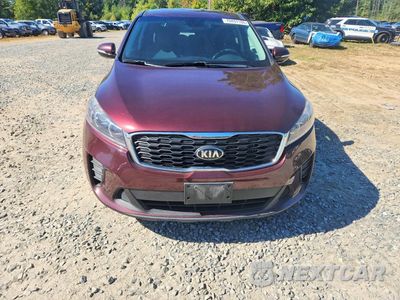 Piąte zdjęcie samochodu w środku: 2019 KIA SORENTO LX VIN:5XYPGDA35KG466854 - miniatura
