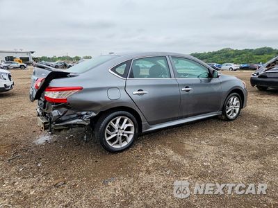 Trzecie zdjęcie samochodu z tyłu: 2015 NISSAN SENTRA SR VIN:3N1AB7AP9FY364504 - miniatura