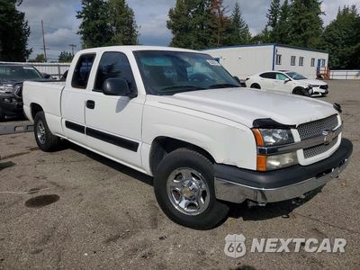 Czwarte zdjęcie samochodu z boku: 2003 CHEVROLET SILVERADO C1500 VIN:2GCEC19T931402317 - miniatura