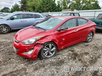 2014 HYUNDAI ELANTRA LIMITED KMHDH4AE5EU057365 - główne zdjęcie licytacji z USA - miniatura