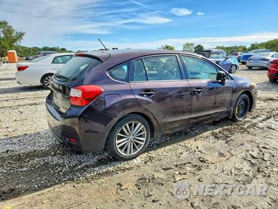 Trzecie zdjęcie samochodu z tyłu: 2013 SUBARU IMPREZA PREMIUM VIN:JF1GPAD68DH201561 - miniatura