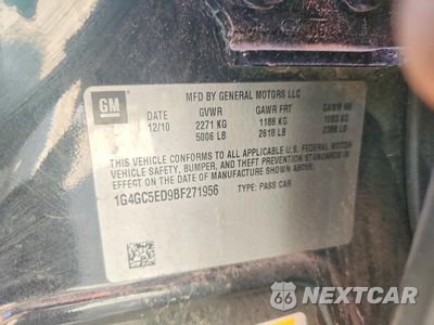 Zdjęcie 13 z 13 samochodu: 2011 BUICK LACROSSE CXL VIN:1G4GC5ED9BF271956 - miniatura