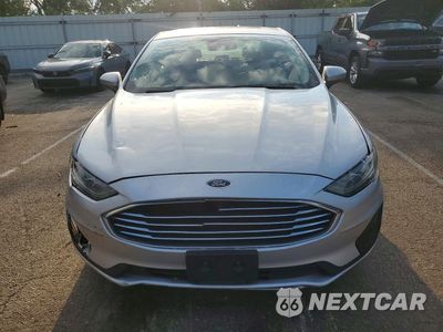Piąte zdjęcie samochodu w środku: 2019 FORD FUSION SE VIN:3FA6P0LUXKR119736 - miniatura